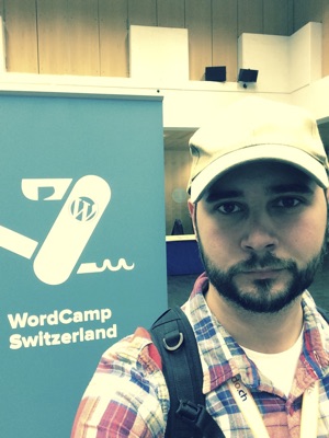 Christopher Kurth auf dem WordCamp in Zürich 2014