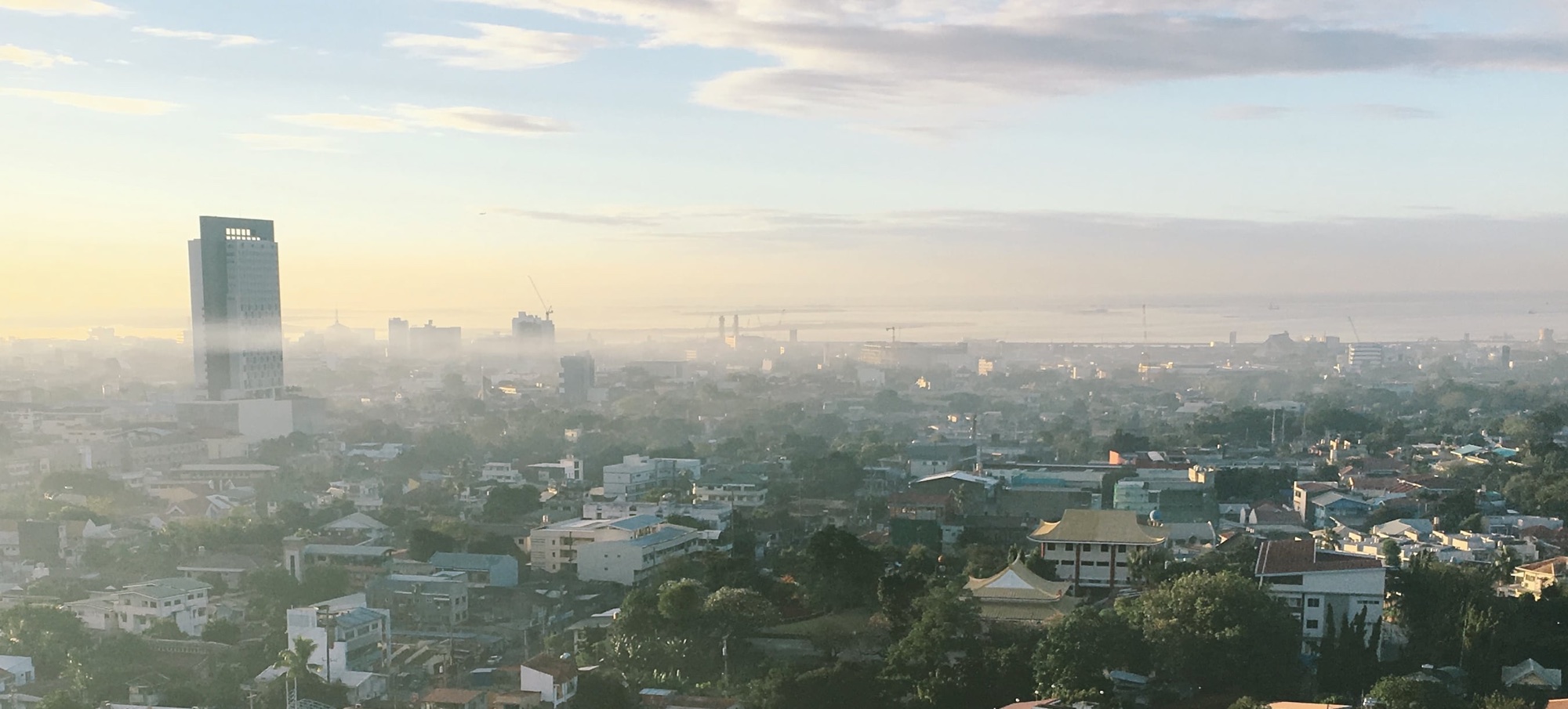 Cebu City im Morgengrauen